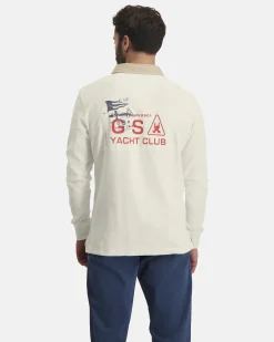 Gaastra Polo'S En T-Shirts*Cayman Rugbyshirt Met Lange Mouwen