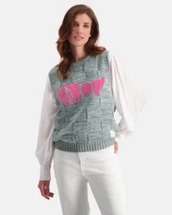 Gaastra Truien En Sweaters*Het Veelzijdige Gebreide Normandie Vest