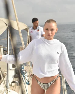 Gaastra Truien En Sweaters*Katoenen Sweater Keira Met Capuchon