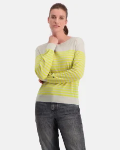 Gaastra Truien En Sweaters*Luxueuze 100% Merino Smerlada Gestreepte Blouse