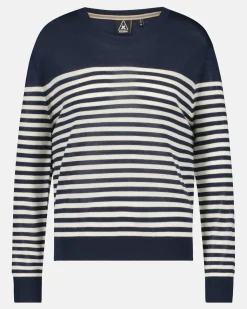 Gaastra Truien En Sweaters*Luxueuze 100% Merino Smerlada Gestreepte Blouse