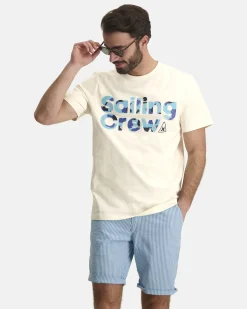 Gaastra Shorts En Broeken*Nantes Seersucker Bachelor Button