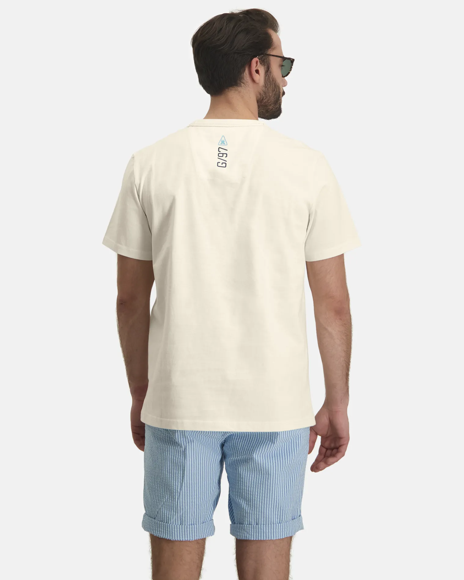 Gaastra Shorts En Broeken*Nantes Seersucker Bachelor Button